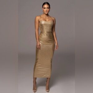 JLUXLABEL Rubi Cowl Neck Cocktail Dress